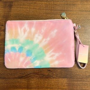 Stoney Clover Lane x Target Rainbow Tie Dye Flat Pouch- NWT